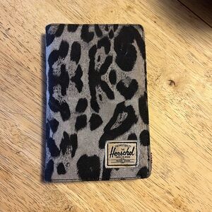 Herschel animal print bifold wallet
